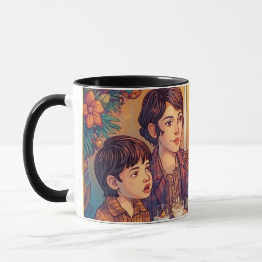 Mug pour repas de famille Hanukkah (Gauche)