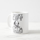 Mug Pour Soulever Ou Ne Pas Soulever ? - William Shake (Devant gauche)