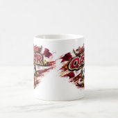 Mug pour supporter de football qatari | Supporter (Centre)
