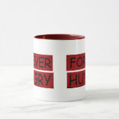 Mug Pour toujours affamé et drôle de nourriture dit gr (Centre)
