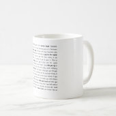 Mug Pour toujours, aucune fin (Devant droit)