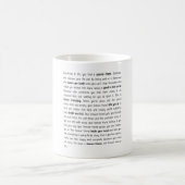 Mug Pour toujours, aucune fin (Centre)