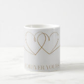 Mug Pour toujours : Coeurs interconnectés Design (Centre)