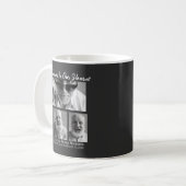 Mug Pour toujours dans nos coeurs papa grand-père Memo (Devant gauche)