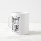 Mug Pour toujours dans nos coeurs papa grand-père Memo (Devant gauche)