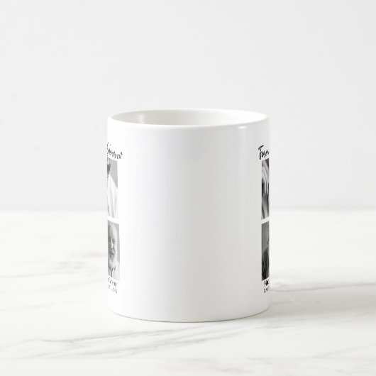 Mug Pour toujours dans nos coeurs papa grand-père Memo (Centre)
