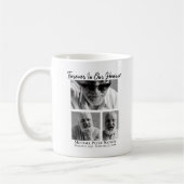 Mug Pour toujours dans nos coeurs papa grand-père Memo (Gauche)