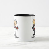 Mug Pour toujours ensemble T-shirts et cadeaux (Centre)