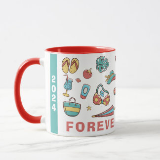 Mug Pour toujours été 2024 - Profitez de chaque couche