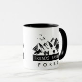 Mug Pour toujours fourchettes (Devant droit)