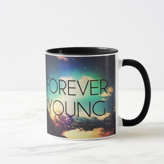 MUG POUR TOUJOURS JEUNES (Droite)