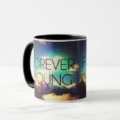 MUG POUR TOUJOURS JEUNES (Devant gauche)