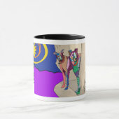 Mug Pour toujours maisons - maison bienvenue (Centre)