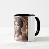 Mug Pour tous les fans de 'Sissi' : Elégante princesse (Devant droit)