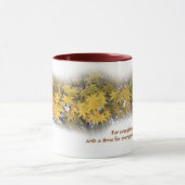 Mug Pour tout il y a une saison (Centre)