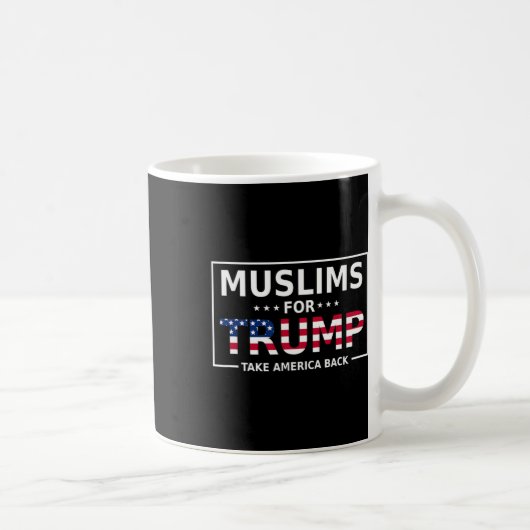 Mug Pour Trump 2024 Élections conservatrices amusantes (Droite)