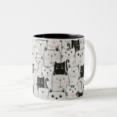 Mug pour un amoureux des chats (Devant droit)