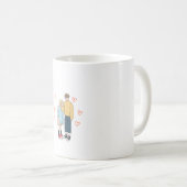 Mug pour un couple mignon romantique (Devant droit)