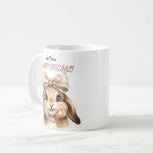 Mug Pour un lapin spécial Mignon Lapin de Pâques Coque (Devant gauche)