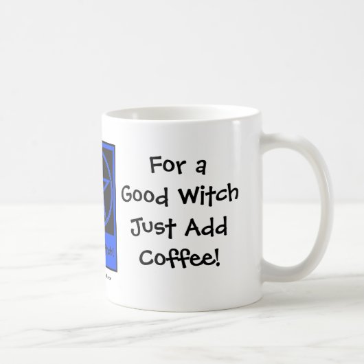 Mug Pour une bonne sorcière Ajouter café Café addicts (Droite)