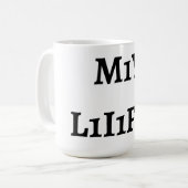 Mug Pour une fois dans ma vie (Devant gauche)