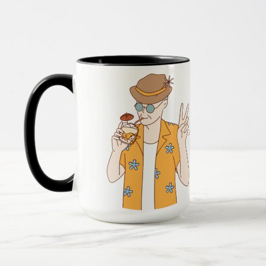 Mug pour votre photo, logo, motif ou dire, pendant (Gauche)