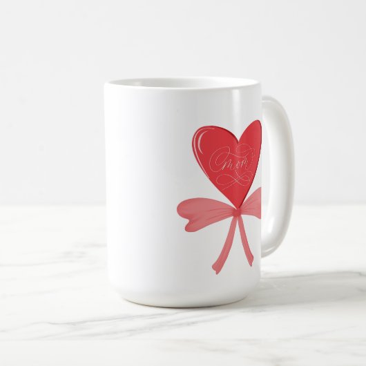 Mug Pour vous Maman - Maman Amour (Devant droit)