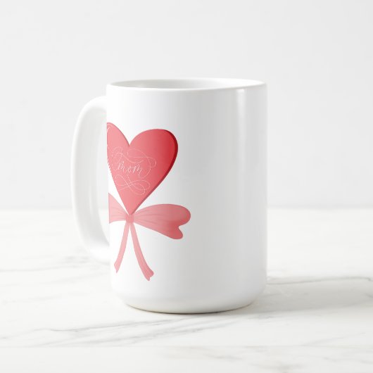 Mug Pour vous Maman - Maman Amour (Devant gauche)