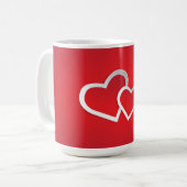 Mug Pour vous Valentine's Day Hearts Design-21987 (Devant gauche)