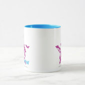Mug Pourpre 4 de zèbre (Centre)