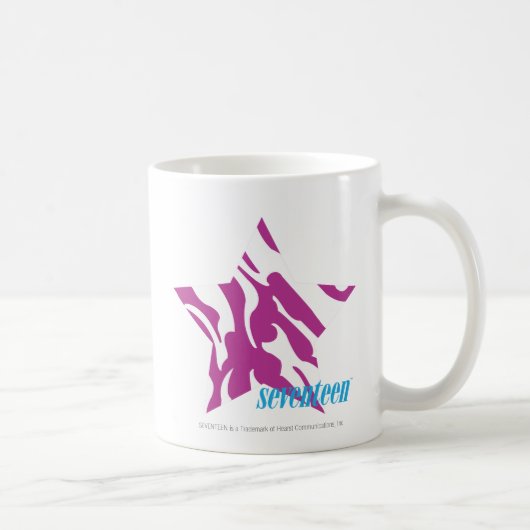 Mug Pourpre 4 de zèbre (Droite)