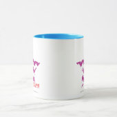 Mug Pourpre 4 de zigzag (Centre)