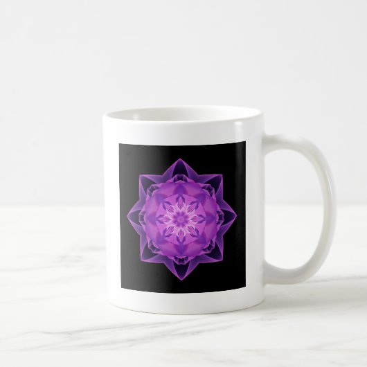 Mug Pourpre de chimères de fractale (Droite)