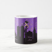 Mug Pourpre | de fille de la nuit (Centre)