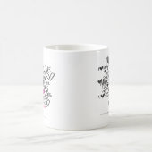 Mug Pourpre de graffiti (Centre)