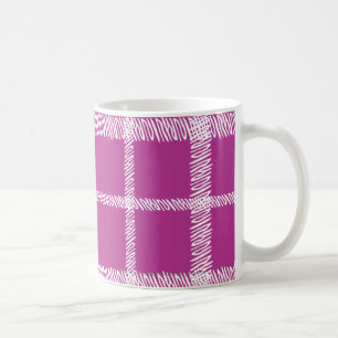Mug Pourpre de plaid