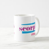 Mug Pourpre de Scorpion (Devant droit)