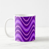 Mug pourpre de vague (Gauche)