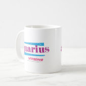 Mug Pourpre de Verseau (Devant gauche)