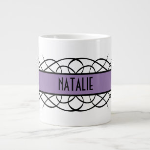 Mug pourpre-déco
