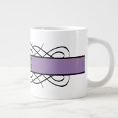Mug pourpre-déco (Droite)
