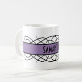 Mug pourpre-déco (Devant gauche)