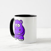 Mug Pourpre d'hippopotame (Devant gauche)