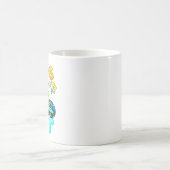 Mug Pourquoi 6 avait peur de 7 Drôle de conception mat (Centre)