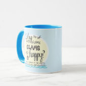 Mug "Pourquoi assumons-nous juste des palourdes (Devant gauche)
