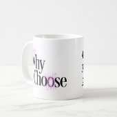 Mug Pourquoi choisir Musique (Devant gauche)