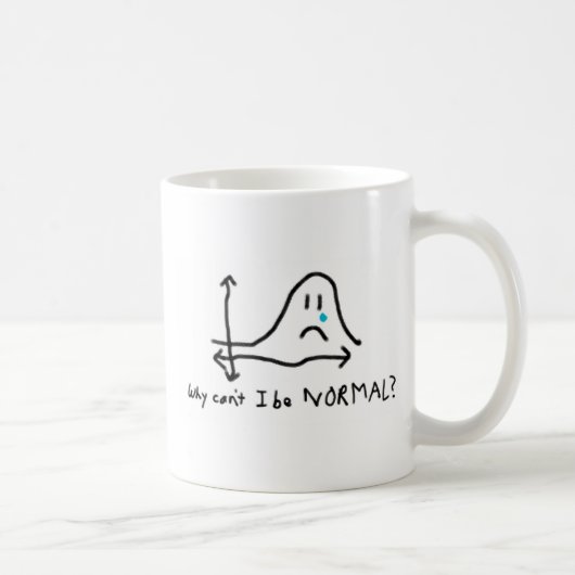 Mug Pourquoi est-ce que je ne peux pas être normal ? (Droite)