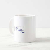 Mug Pourquoi Gantt que ce projet courent plus sans (Devant gauche)