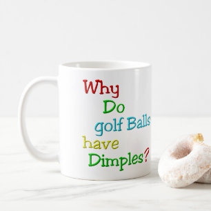 Mug Pourquoi les boules de golf ont-elles des