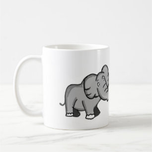 Mug Pourquoi moi ? Éléphant